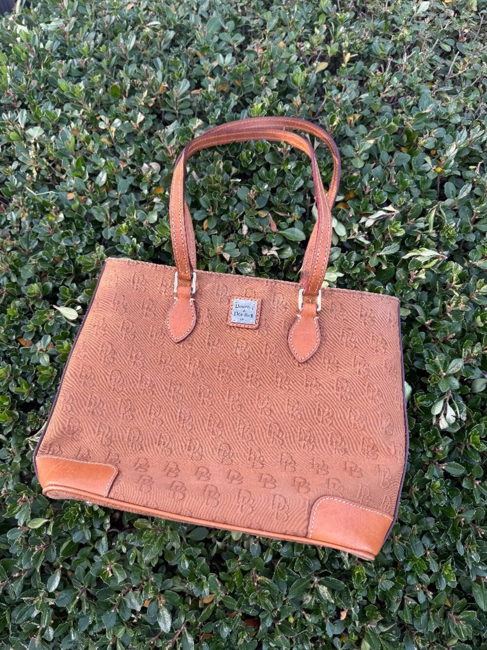 Dooney & Bourke Brown Monogram Tote
